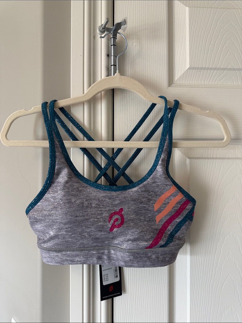 Peloton Roller Rink Strappy Bra